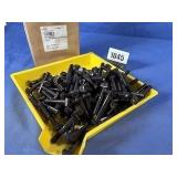 New (100) 3/8-16x2 Square Head Bolt GR.2 Plain