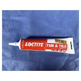 Loctite Tub & Tile Adhesive Caulk, White,...
