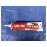 Loctite Tub & Tile Adhesive Caulk, White,...
