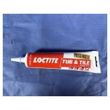 Loctite Tub & Tile Adhesive Caulk, White,...