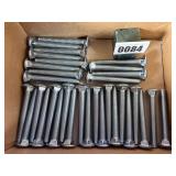 New (32) Zinc Carriage Bolts 1/2x13x4'