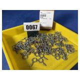 Newï¿½ Qty: 100, 1 3/16 Screw Eye