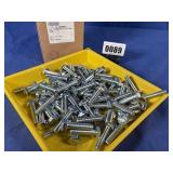 New (100) Hex Bolt M10-1.25x40 Zinc