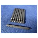 New Qty 8, #1x3' Square Power Bit
