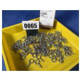 Newï¿½ Qty: 100, 1 3/16 Screw Eye