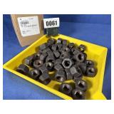 New Qty: 50, 3/4-16 Fin Hex Nut GR8 Plain