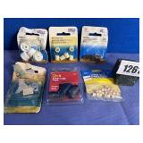 New (6) National  Misc. Hardware Packages