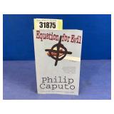 PB Book: Equation For Evil By Philip Caputo, 1996