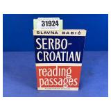 HB Book: Serbo-Croatian Reading Passages By