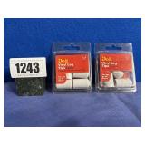 New (2) Doit Vinyl Leg Tips, 1/2', 4 Pc Per Pkg