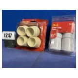 New Doit Rubber Leg Tips, 1 1/8', (4) Per Pkg
