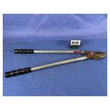 Wallace Loppers, w/Rubber Grips,21'L