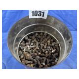1/2 Gal Can of Bolts 1' Hex, 3/16 Dia