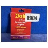 New Doit Heavy Duty Staples,Fits Duo-Fast, 3/8'