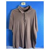 Men's 2XL Apt 9 Purple Short Sleeve Polo Shirt