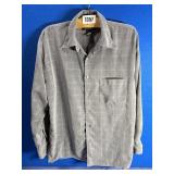 Medium Mens, GNW Grey Plaid Shirt