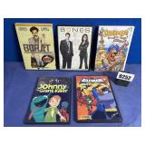 DVDs, Qty: 5