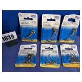 New National Solid Brass Assorted Hardware,