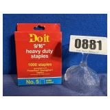 New Doit Heavy Duty Staples, 9/16',