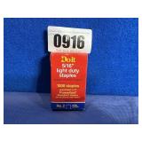 New Doit Light Duty Staples, 5/16', #2,