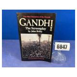 PB Book: Gandhi By John Briley, 1983
