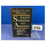 PB Book: Allen's Synonyms And Antonyms, 1921