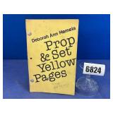PB Book: Prop & Set Yellow Pages By Deborah