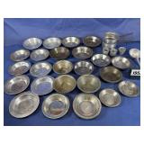 Vintage Metal Small Pie Pans, Qty: 29