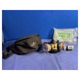 Tool Pak Zippered Bag w/MSA Respirator