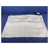 Vintage Tablecloth 70x102' White Tone on Tone