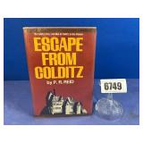 HB Book: Escape From Colditz By P.R. Reid, 1973,