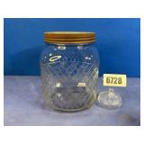 Antique One Gallon Coffee Jar w/Lid
