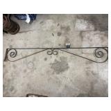 Metal Decorative Shelf Support 8.25x60'