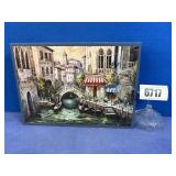 Wooden Jigsaw Puzzle 500 Pc 'Venice Canal'