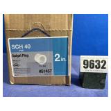 New Dura Spigot Plug, SCH 40 PVC, 2', Qty 10,