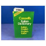 HB Book: Cassell's Italian Dictionary, 1967