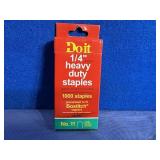 New Doit Heavy Duty Staples, 1/4', #11, Wide