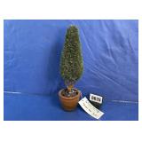 Artificial Conical Topiary Tree in Pot