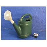 Green Plastic Watering Can with Removable Rose