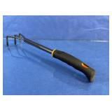 Ergonomic Three-Prong Hand Garden Rake