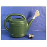 Classic Green Plastic Watering Can with Spout