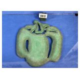 Vintage Green Bell Pepper Cermic Trivet