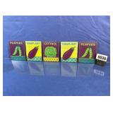 Set of 5 Decorative Vegetable Art Plaques