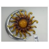 Sun and Moon Metal Wall Art