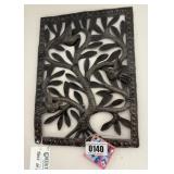 Metal Tree of Life Wall Art with Birds