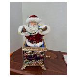 Victorian Santa Musical Jack-in-the-Box
