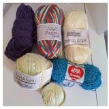 Misc Yarn 5 Skeins Craft