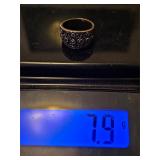 Sterling silver marcasite ring
