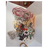 Costume Jewelry Repurpose/Crafting 2 lb Bag #7