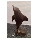 Ironwood Standing Dolphin